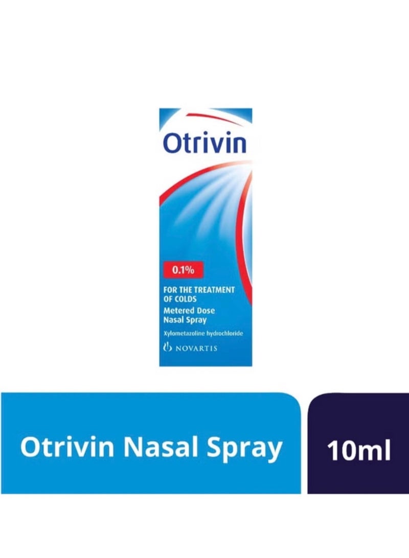 Otrivin Nasal Spray - 10 ml - Image 2